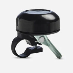 BTWIN SONNETTE VÉLO ENFANT EASY DRING 500 NOIR KAKI -Vélo Équipement Magasin sonnette velo enfant easy dring 500 noir kaki 1