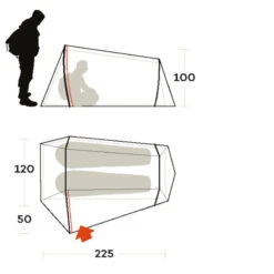Ferrino TENTE DE TREKKING LIGHTENT PRO 2 2022 -Vélo Équipement Magasin tente de trekking lightent pro 2 2022 2