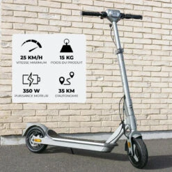 Trottinette électrique 85 Signature - Autonomie 35km - AVEC CLIGNOTANTS -Vélo Équipement Magasin trottinette electrique 85 signature autonomie 35km avec clignotants 2