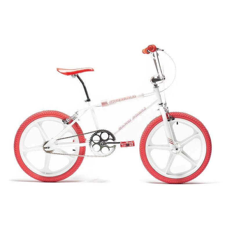 Vélo BMX Rétro Capri Cobra Blanc - Rouge 3 Vélo BMX Rétro Capri Cobra Blanc - Rouge