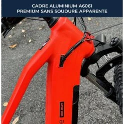 Vélo Électrique YEEP.ME HOLIDAY Orange 26’’ Fatbike 48V Batt 643Wh Freins Hydrau -Vélo Équipement Magasin velo electrique yeepme holiday orange 26 fatbike 48v batt 643wh freins hydrau 3