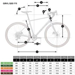 VELO GRAVEL HOMME GRVL 520 SRAM APEX 1 -Vélo Équipement Magasin velo gravel homme grvl 520 sram apex 1 1