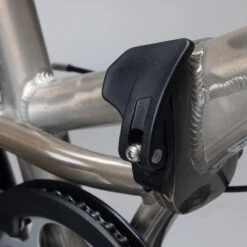 VELO PLIANT BTWIN FOLD 560 ALUMINIUM BRUT VERNIS -Vélo Équipement Magasin velo pliant btwin fold 560 aluminium brut vernis 5