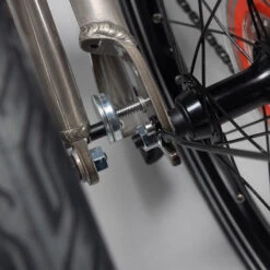 VELO PLIANT BTWIN FOLD 560 ALUMINIUM BRUT VERNIS -Vélo Équipement Magasin velo pliant btwin fold 560 aluminium brut vernis 7