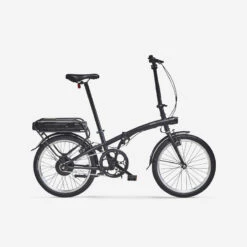 BTWIN Vélo Pliant électrique E FOLD 100 Noir