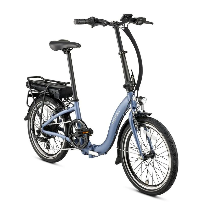 Vélo Pliant Electrique Popal E-Folt 1.0 - Moteur Roue Arrière - 420Wh - Bleu 4 Vélo Pliant Electrique Popal E-Folt 1.0 - Moteur Roue Arrière - 420Wh - Bleu – Image 2