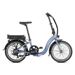 Vélo Équipement Magasin 13 Vélo Pliant Electrique Popal E-Folt 1.0 - Moteur Roue Arrière - 420Wh - Bleu