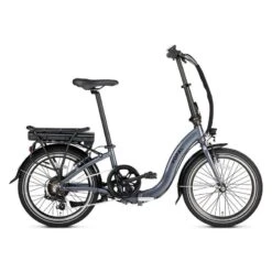 Vélo Équipement Magasin 3 Vélo Pliant Electrique Popal E-Folt 1.0 - Moteur Roue Arrière - 420Wh - Gris