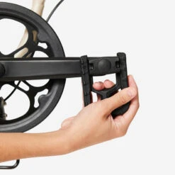 BTWIN VELO PLIANT ULTRA COMPACT FOLD LIGHT 1 SECONDE BEIGE 19 BTWIN VELO PLIANT ULTRA COMPACT FOLD LIGHT 1 SECONDE BEIGE -Vélo Équipement Magasin velo pliant ultra compact fold light 1 seconde beige 7