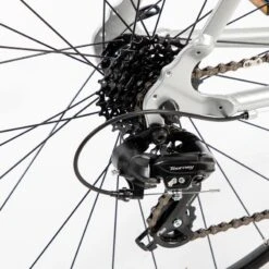 VELO ROUTE HOMME CYCLOTOURISME RC100 GRIS 17 VELO ROUTE HOMME CYCLOTOURISME RC100 GRIS -Vélo Équipement Magasin velo route homme cyclotourisme rc100 gris 5