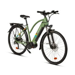 Vélo Tout Chemin électrique - NEOMOUV RAIPON 2- Kaki -Vélo Équipement Magasin velo tout chemin electrique neomouv raipon 2 kaki 2