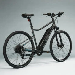 VÉLO TOUT CHEMIN ELECTRIQUE RIVERSIDE 500 E GRIS -Vélo Équipement Magasin velo tout chemin electrique riverside 500 e gris 2