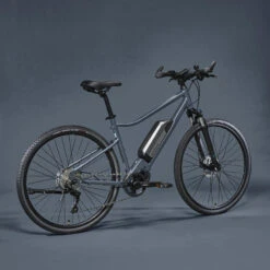 VÉLO TOUT CHEMIN ELECTRIQUE RIVERSIDE 540 E BLEU (BATTERIE GRISE) -Vélo Équipement Magasin velo tout chemin electrique riverside 540 e bleu batterie grise 2