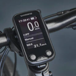 VÉLO TOUT CHEMIN ELECTRIQUE RIVERSIDE 540 E BLEU (BATTERIE GRISE) -Vélo Équipement Magasin velo tout chemin electrique riverside 540 e bleu batterie grise 5