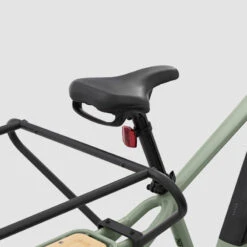 BTWIN VELOCARGO ELECTRIQUE LONGTAIL CHARGEMENT ARRIERE R500E Vert Clair -Vélo Équipement Magasin velocargo electrique longtail chargement arriere r500e vert clair 6