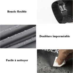 ROCKBROS Vélos Sacoche De Guidon Panier Vélo étanche 2L Grande Capacité Noir -Vélo Équipement Magasin velos sacoche de guidon panier velo etanche 2l grande capacite noir 6