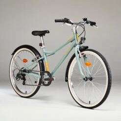 BTWIN VTC ENFANT RIVERSIDE 500 KAKI 24 Pouces 9-12 ANS -Vélo Équipement Magasin vtc enfant riverside 500 kaki 24 pouces 9 12 ans 1