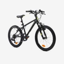 BTWIN VTT ENFANT ROCKRIDER EXPLORE 500 20 POUCES 6-9 Ans Noir -Vélo Équipement Magasin vtt enfant rockrider explore 500 20 pouces 6 9 ans noir 1