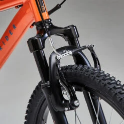 BTWIN VTT ENFANT ROCKRIDER EXPLORE 500 20 POUCES 6-9 Ans Orange -Vélo Équipement Magasin vtt enfant rockrider explore 500 20 pouces 6 9 ans orange 6